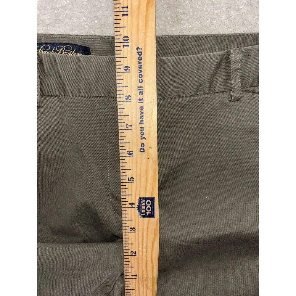 Women's Brooks Brothers Pants Green Size 8 Trouser Dress Pant‎ - Image 9