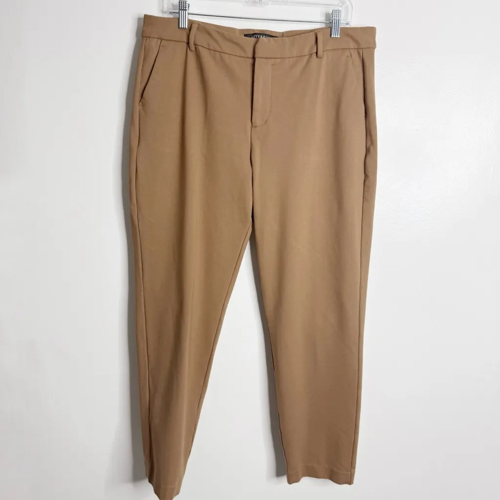 Stitch Fix Liverpool Kelsey Knit Trouser In Maple Brown‎ Size 14/32 - Image 2