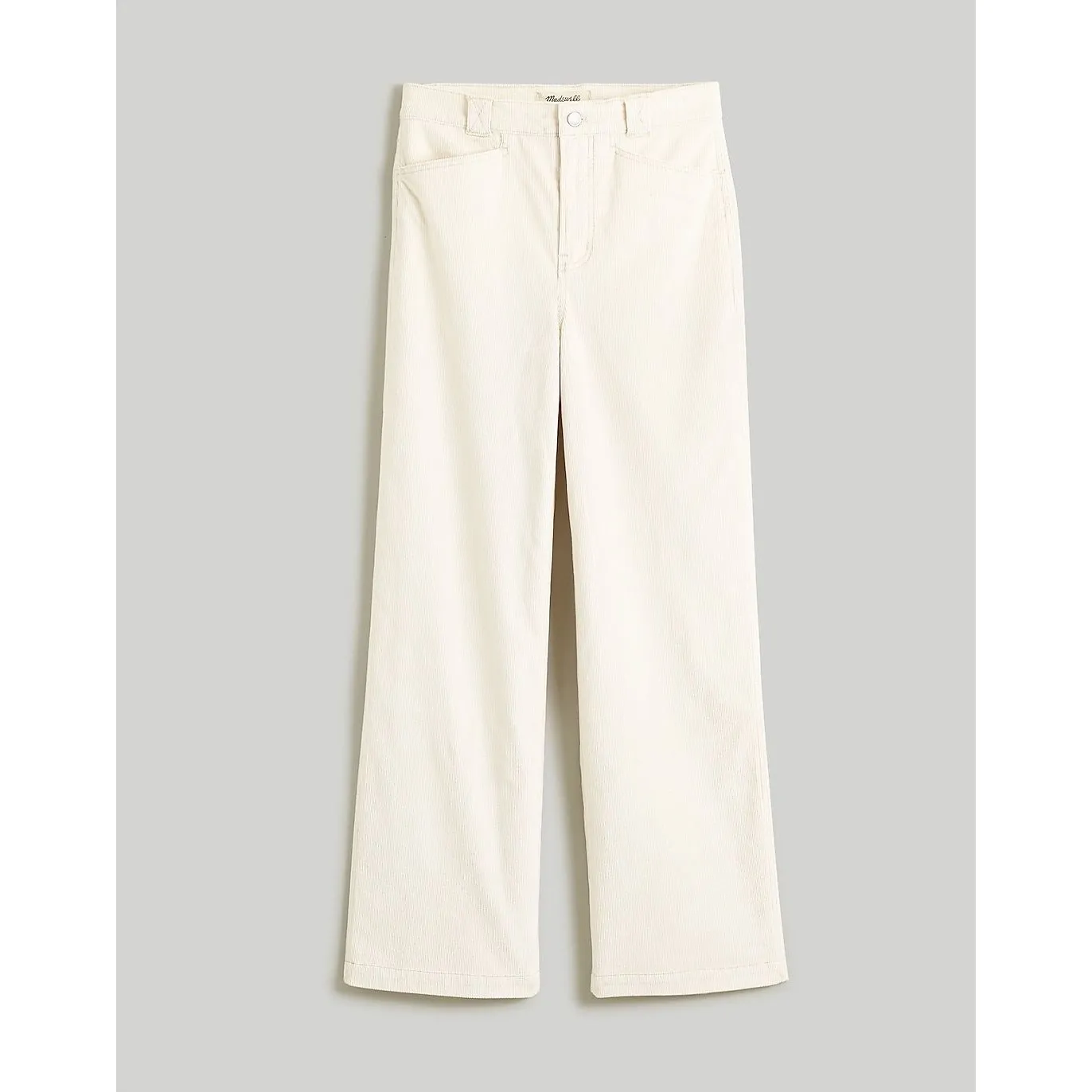 Madewell Tall Emmett‎ 2.0 Wide-Leg Pants in Corduroy Size 27 Tall - Image 5