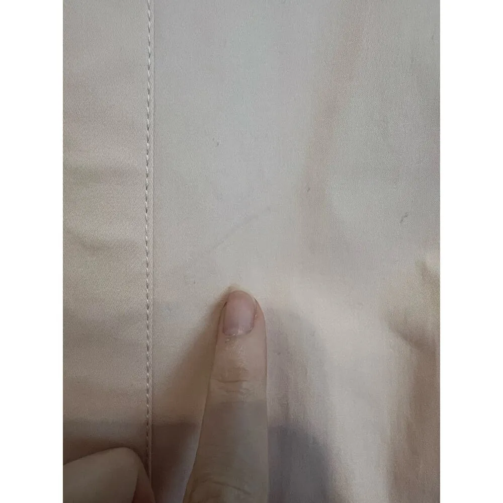 Antonio Melani Light Baby Pink Sleeveless Sheath Midi Dress Lined Pockets Sz 12 - Image 4