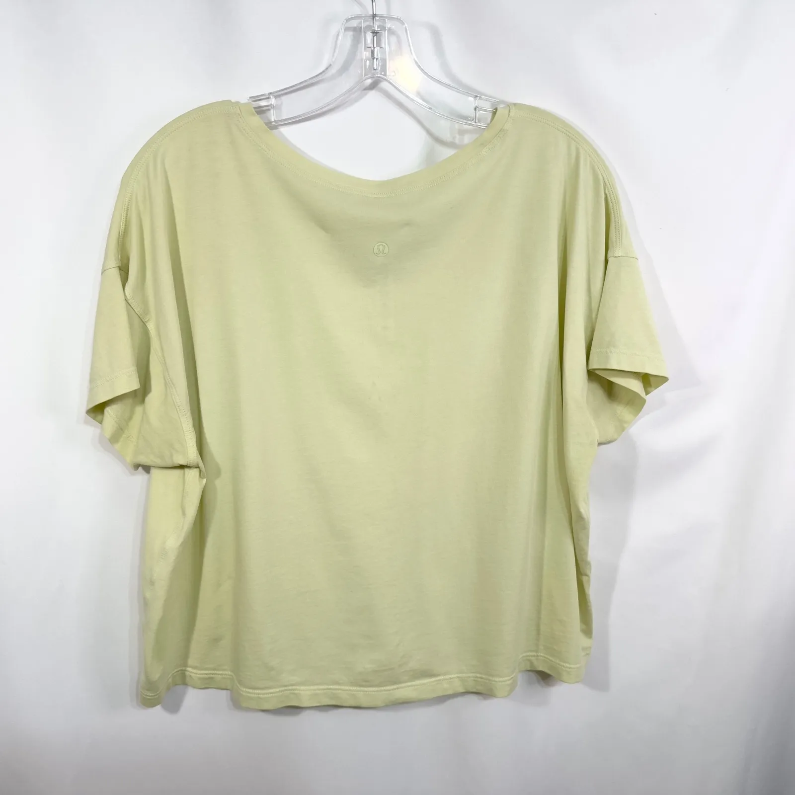 Lululemon Size 12 Top Oversized Relaxed Fit Crop Everyday Tee Athleisure 1253‎ - Image 2