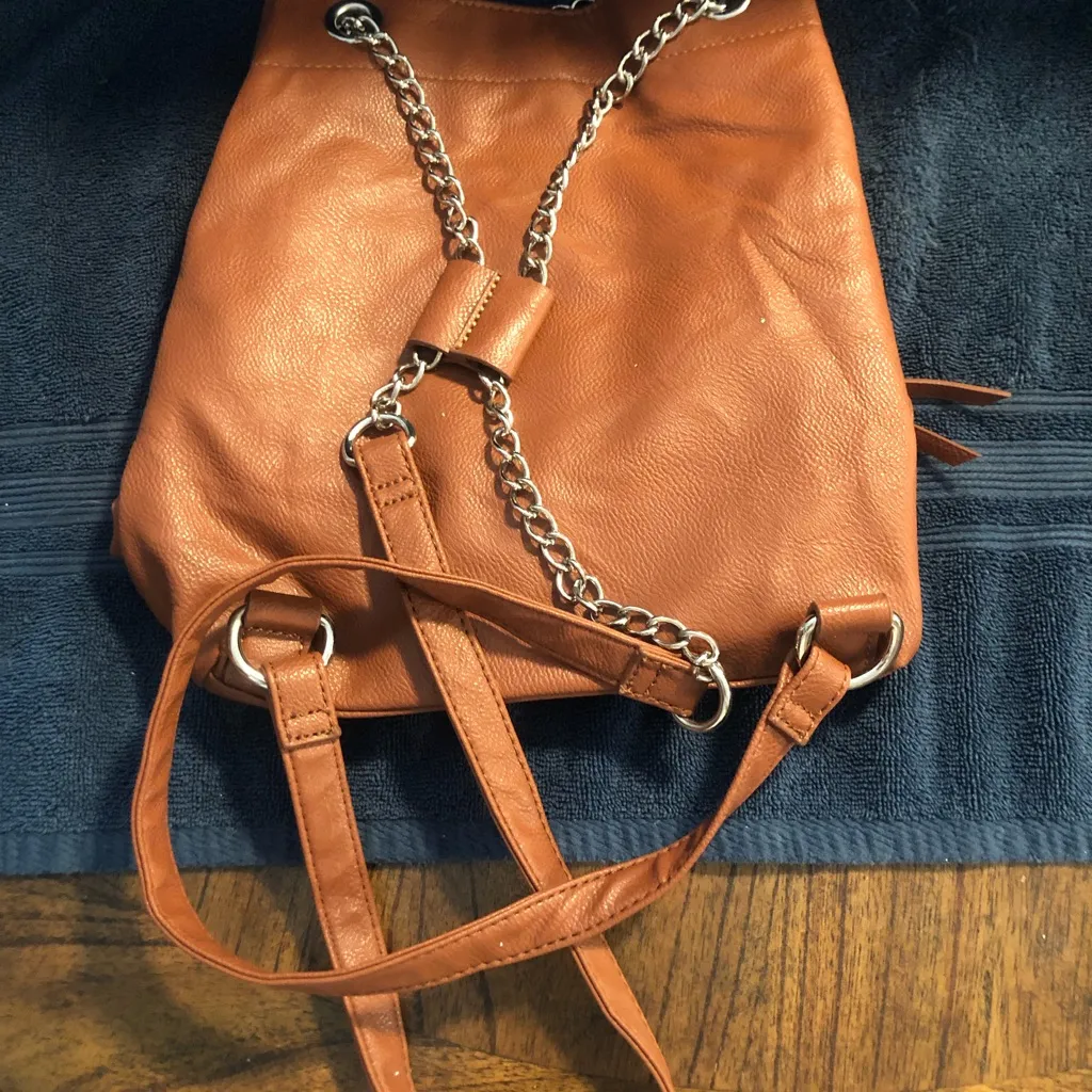 Nine West brown backpack - Image 3