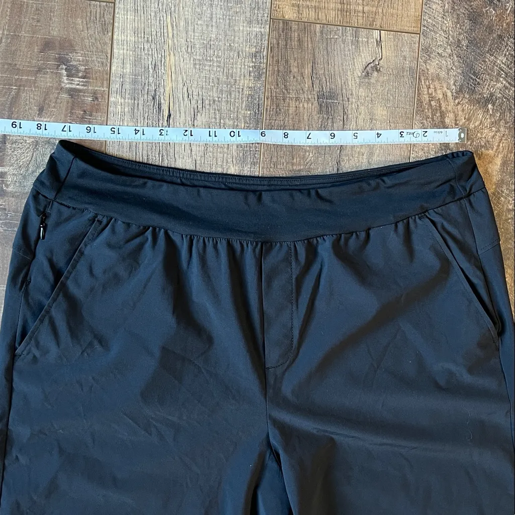 Zella Women's Lightweight Pull-on Black Jogger Pants Size XL - Image 7