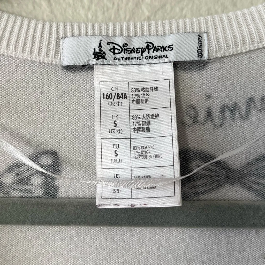 Disney Parks Minnie Mouse Bow Long Sleeve Cardigan Womens Size XS - Image 8