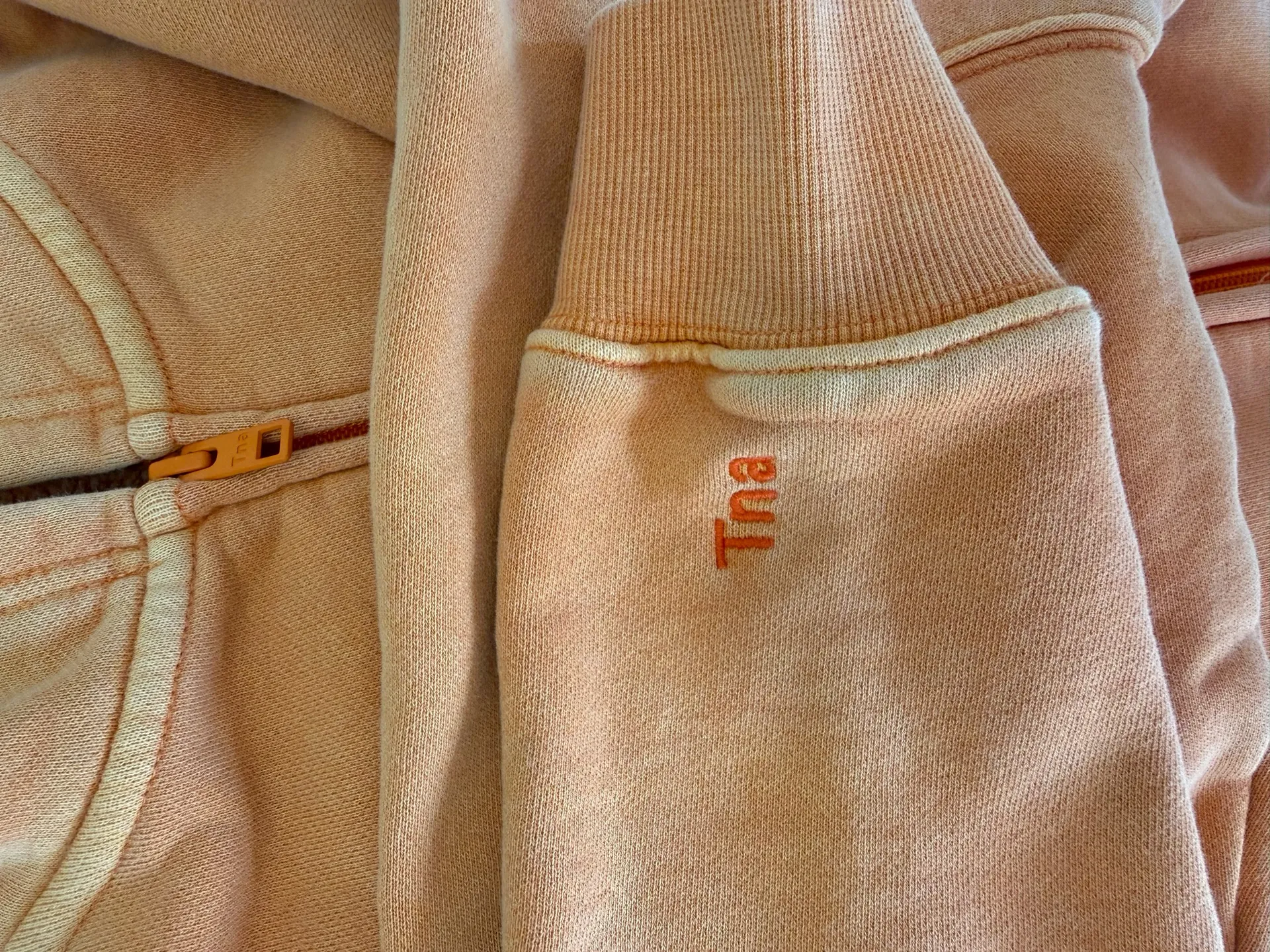 Aritzia TNA Cropped Jacket Zip-Up - Image 3