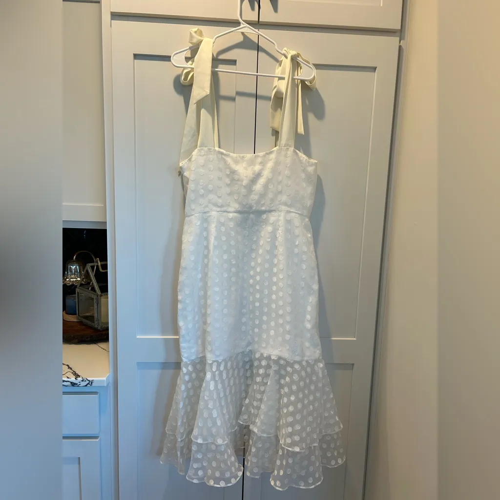 NWT Lovers + Friends Day Keeper White Midi Dress XL - Image 10