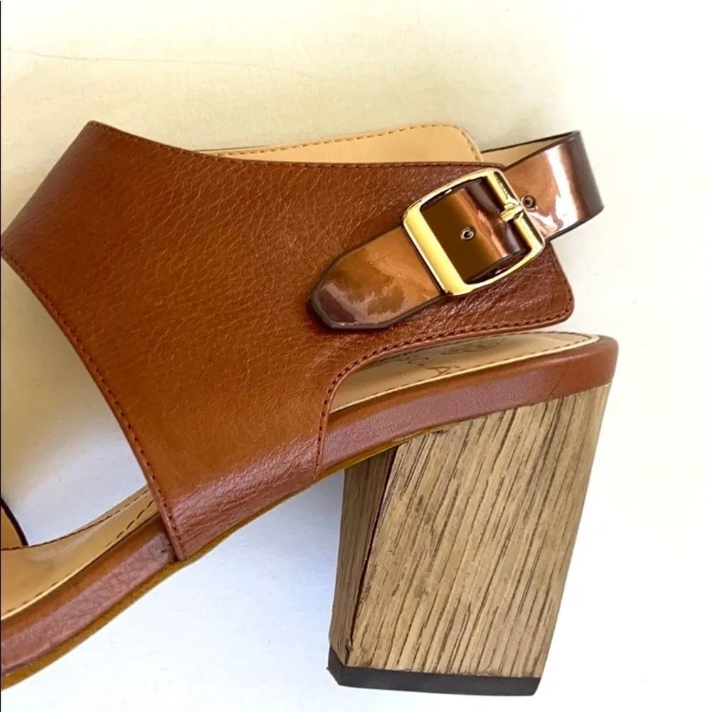 NWOT Isola leather heeled sandals - Image 7