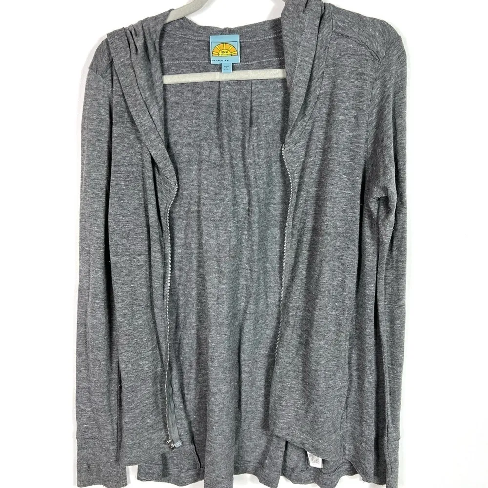 C&C California zip up hooded‎ sweater - Image 5