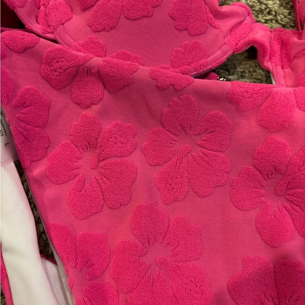 SHEIN Swim Mod Floral Print Underwire Bikini Swimsuit - Image 7