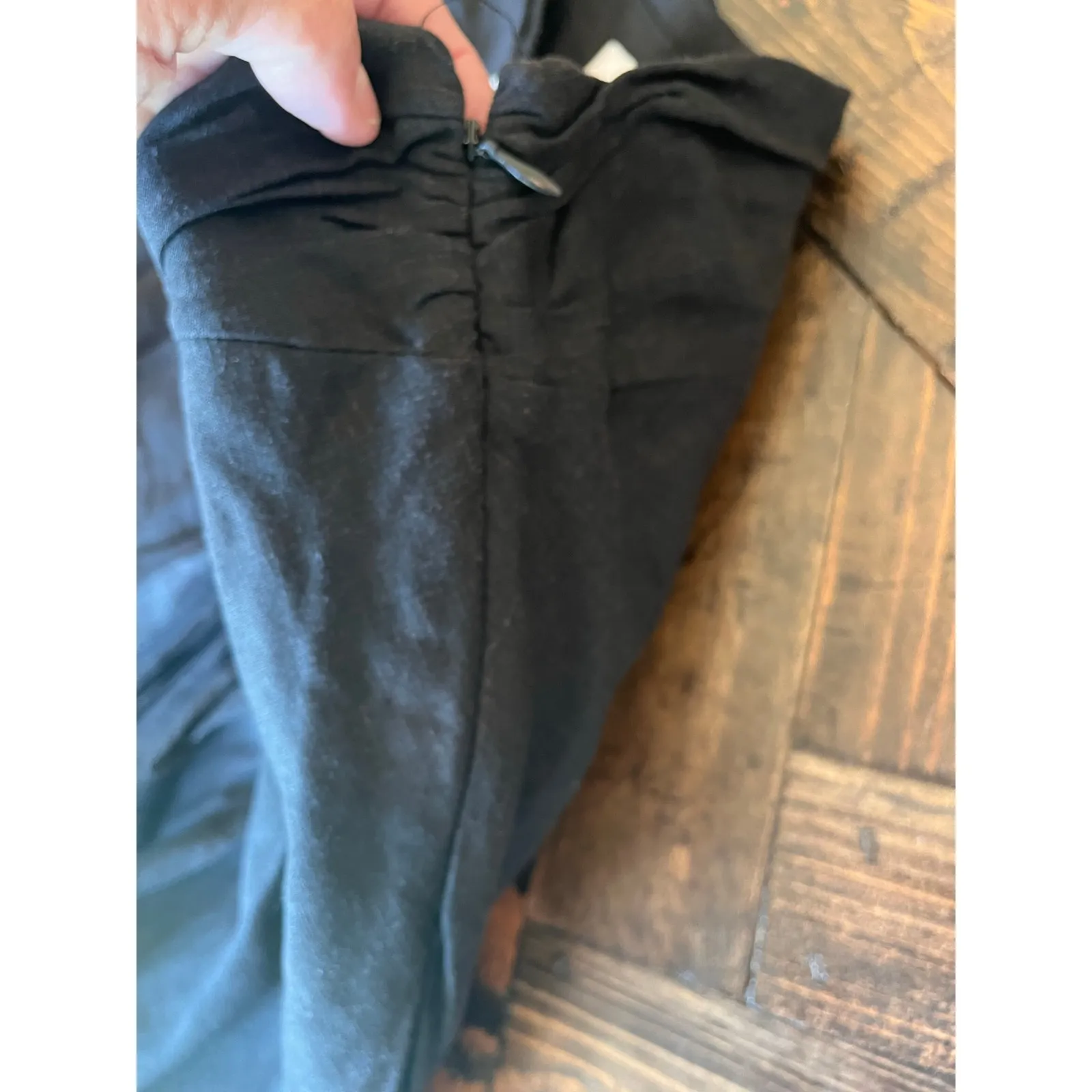 Lucy Paris Y2K Wrap Skirt Women Medium Neutral Coquette Linen Boho Western 2000s - Image 8