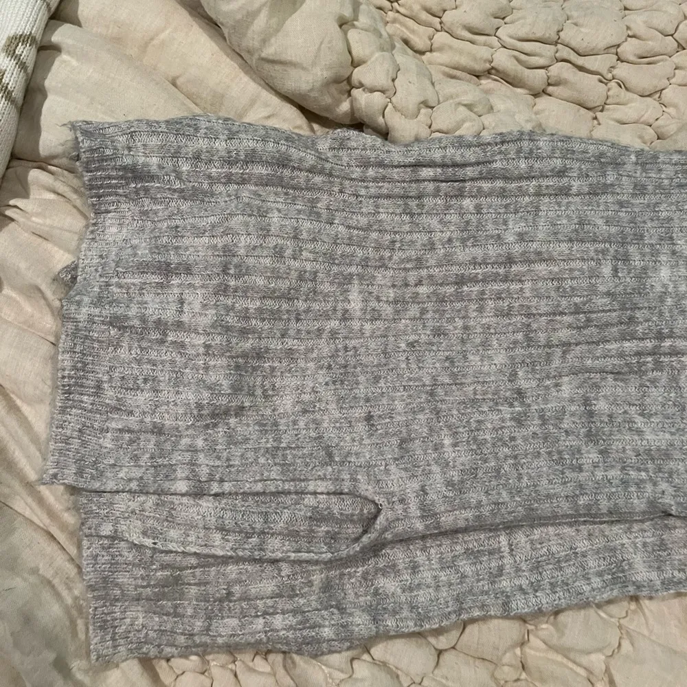 Grey waffle flared sweatpants - Image 2