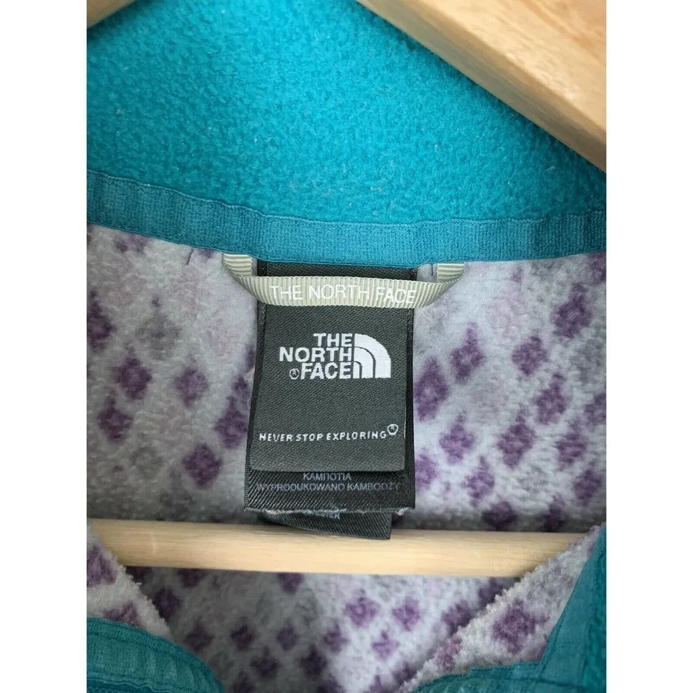 The North Face 1/4 Zip Fleece Pullover XS - Image 3