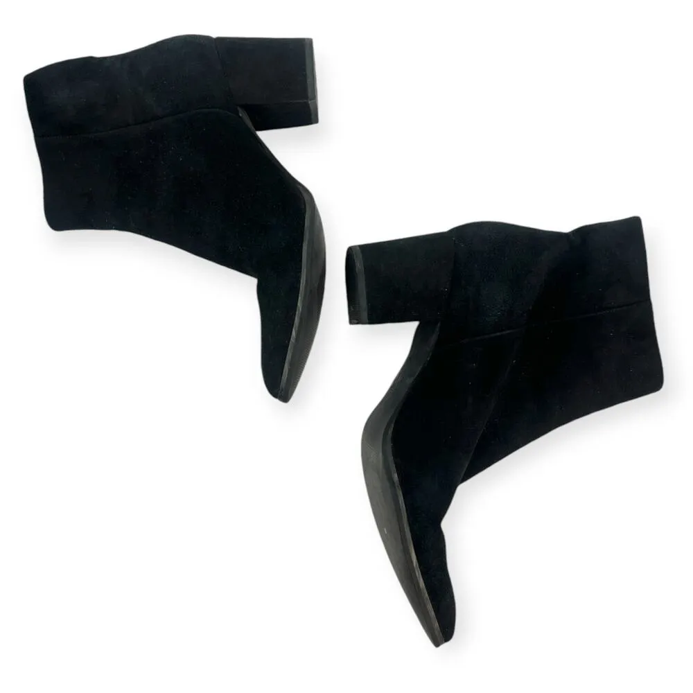 MICHAEL Michael Kors | 9 |Women's Dawson Leather Pointed Toe Ankle Bootie Boots - Image 3