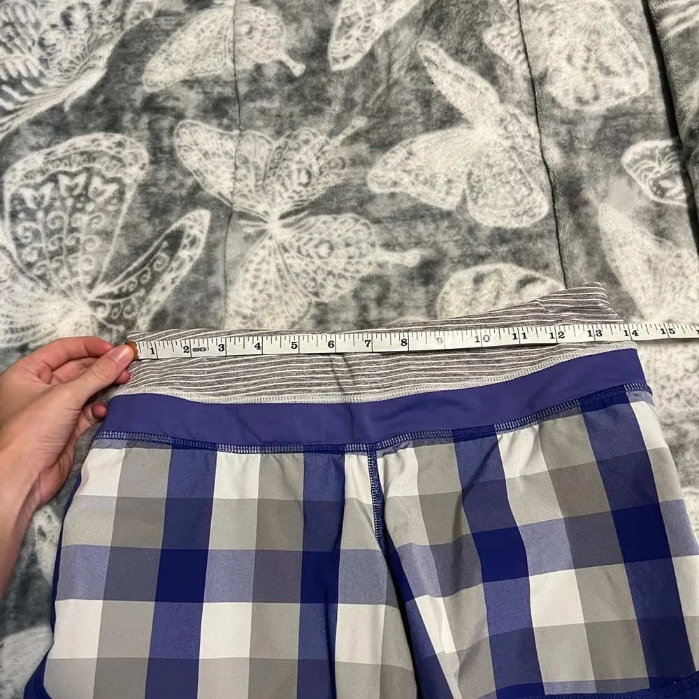 Unicorn Plaid Speed Up Shorts - Image 5