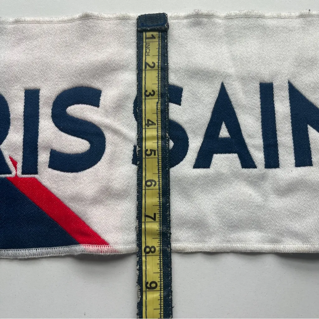Navy and White Scarf Soccer Futbol Paris Saint Germain Blue - Image 6