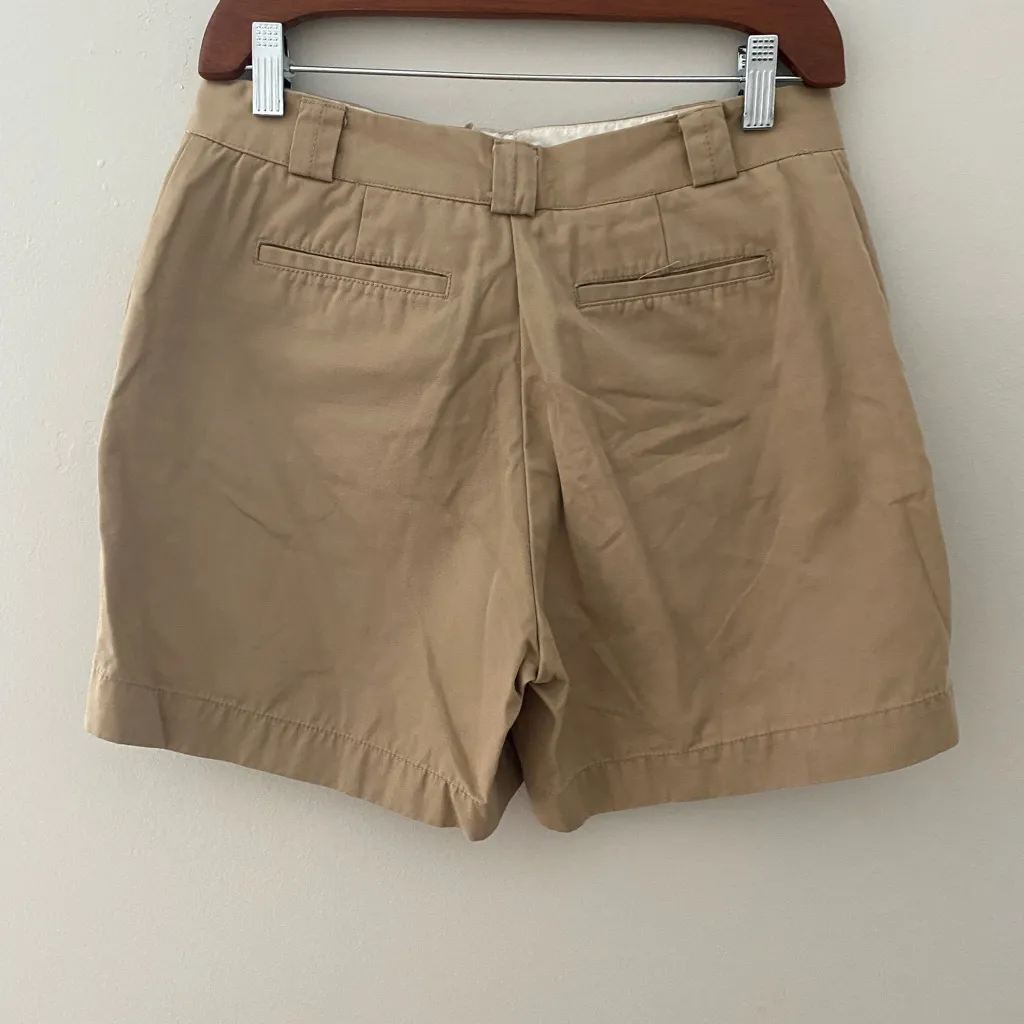 Elegant Tan Women's Short Size 4 - Image 2