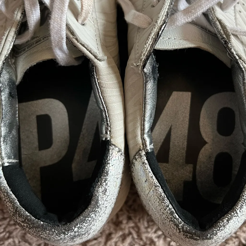 P448 John Nova Leather Sneaker Zebra - Image 7