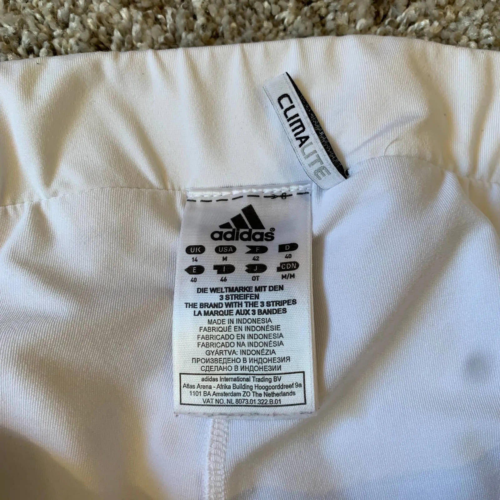 Adidas Athletic Skort White - size m - Image 3