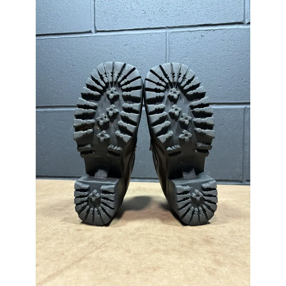 Lower East Side Vintage  Chunky Brown Y2K 90’s Platform Shoes Wmns Sz 7 - Image 11