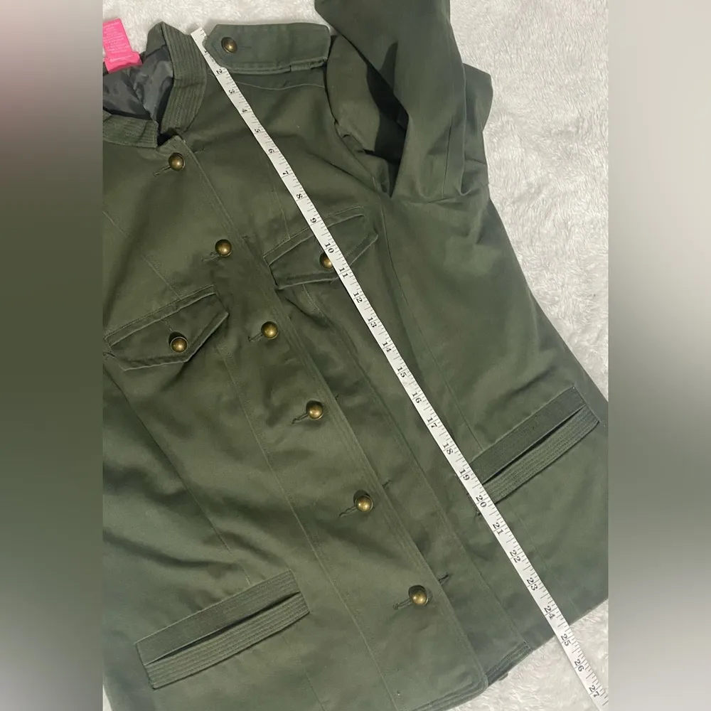 Du Jour Jacket Women’s Size Large Army Green - Image 11
