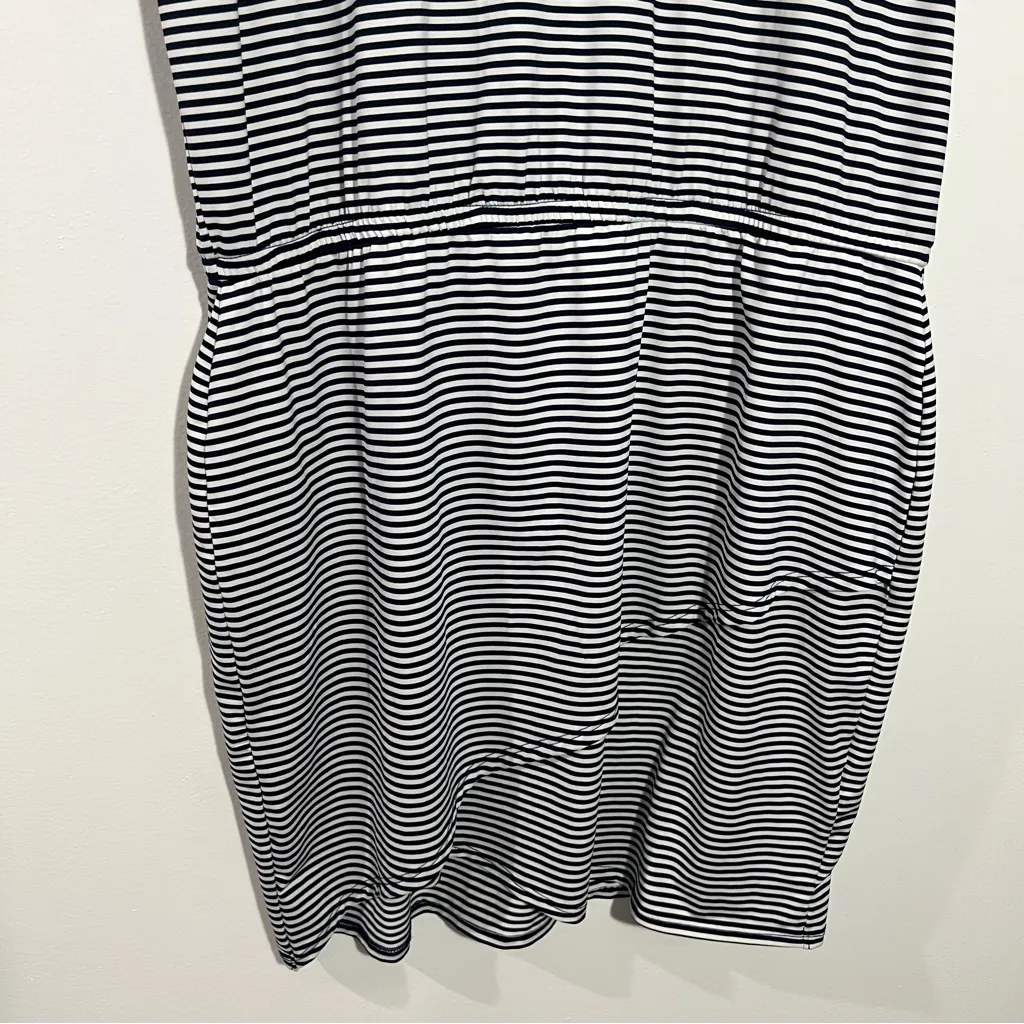 New Vineyard Vines Striped Sankaty Dress Size X-Large‎ - Image 2