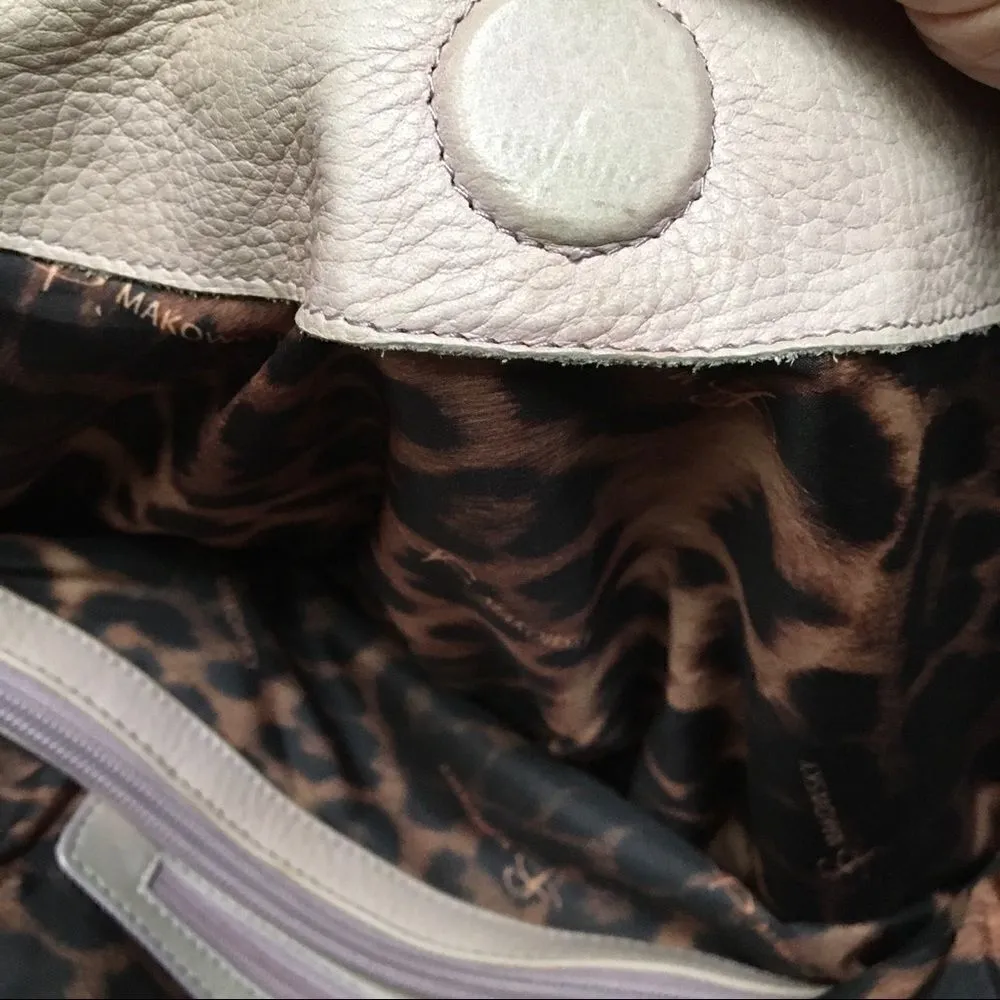 B. Makowsky Moto hobo shoulder purse Purple - Image 6