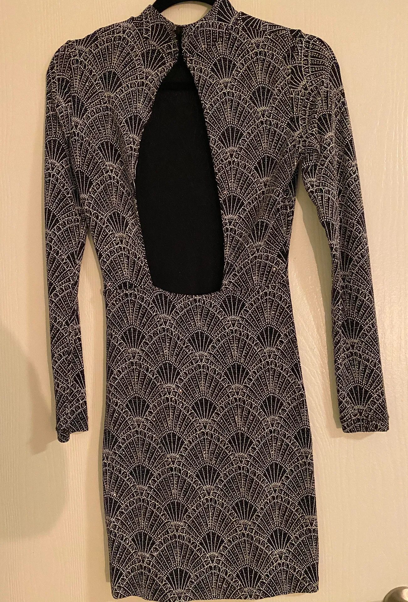 Divided Sparkly Dress Bodycon - Image 2