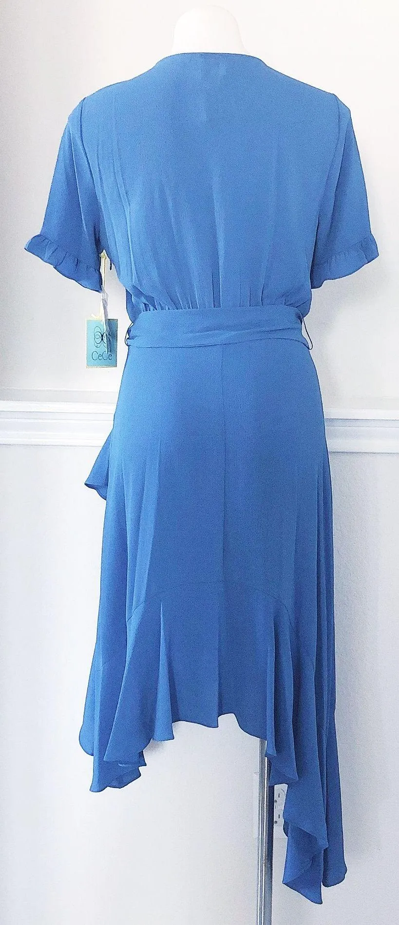 NWT  THE DIXIE DRESS IN BLUE SIZE 4 - Image 4
