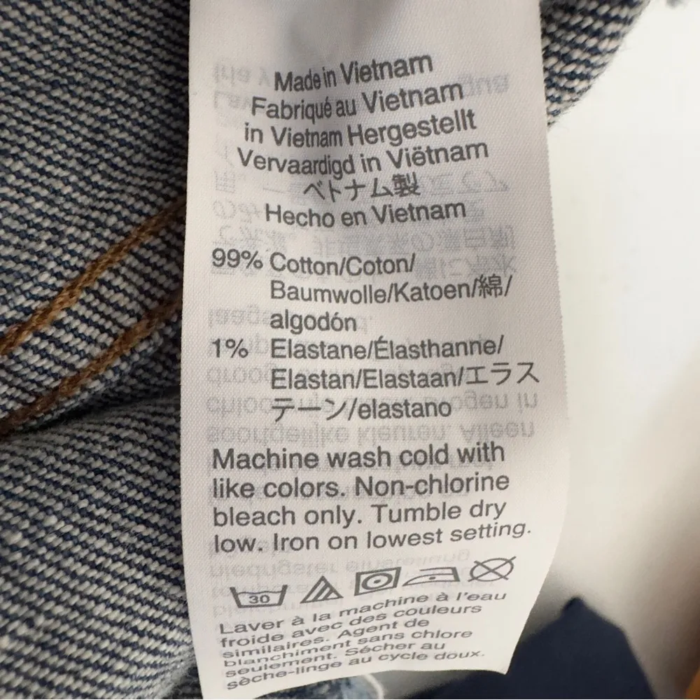 Madewell The Perfect Jean Short Medium Wash Shorts Raw Hem Cut Off Pockets Denim - Image 5