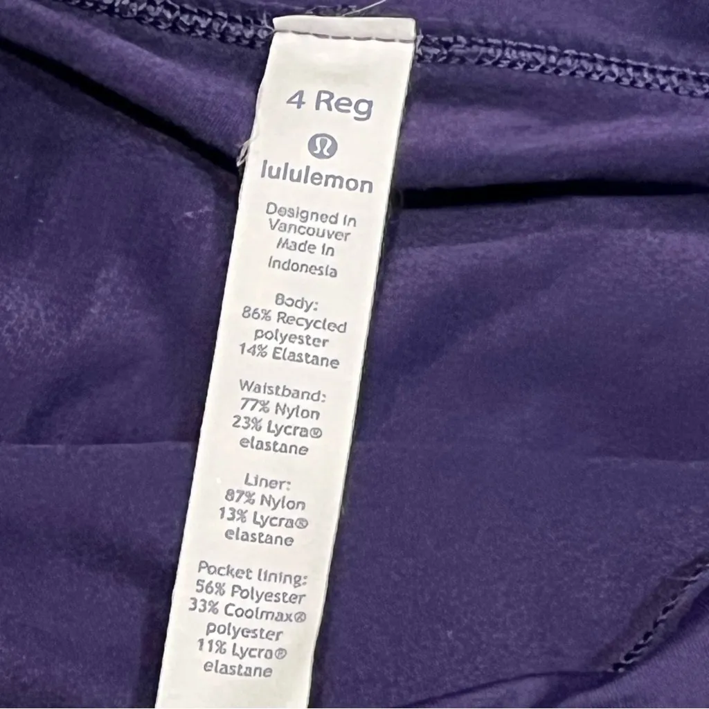 Lululemon Aeon Blue Circuit Breaker II Skirt Skort size 4 Style #W8804R - Image 14