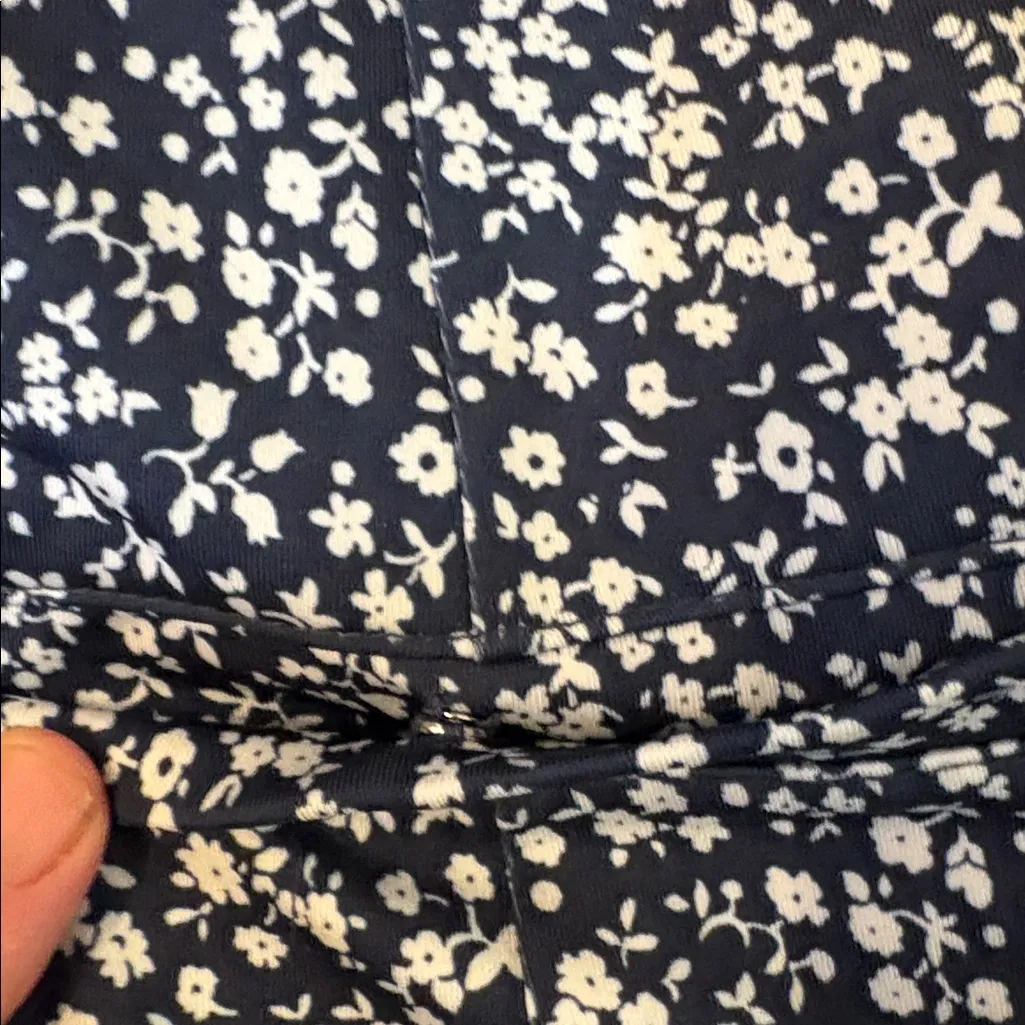 RLX Ralph Lauren Golf Dress Navy Floral Print Performance Small Small - Image 4