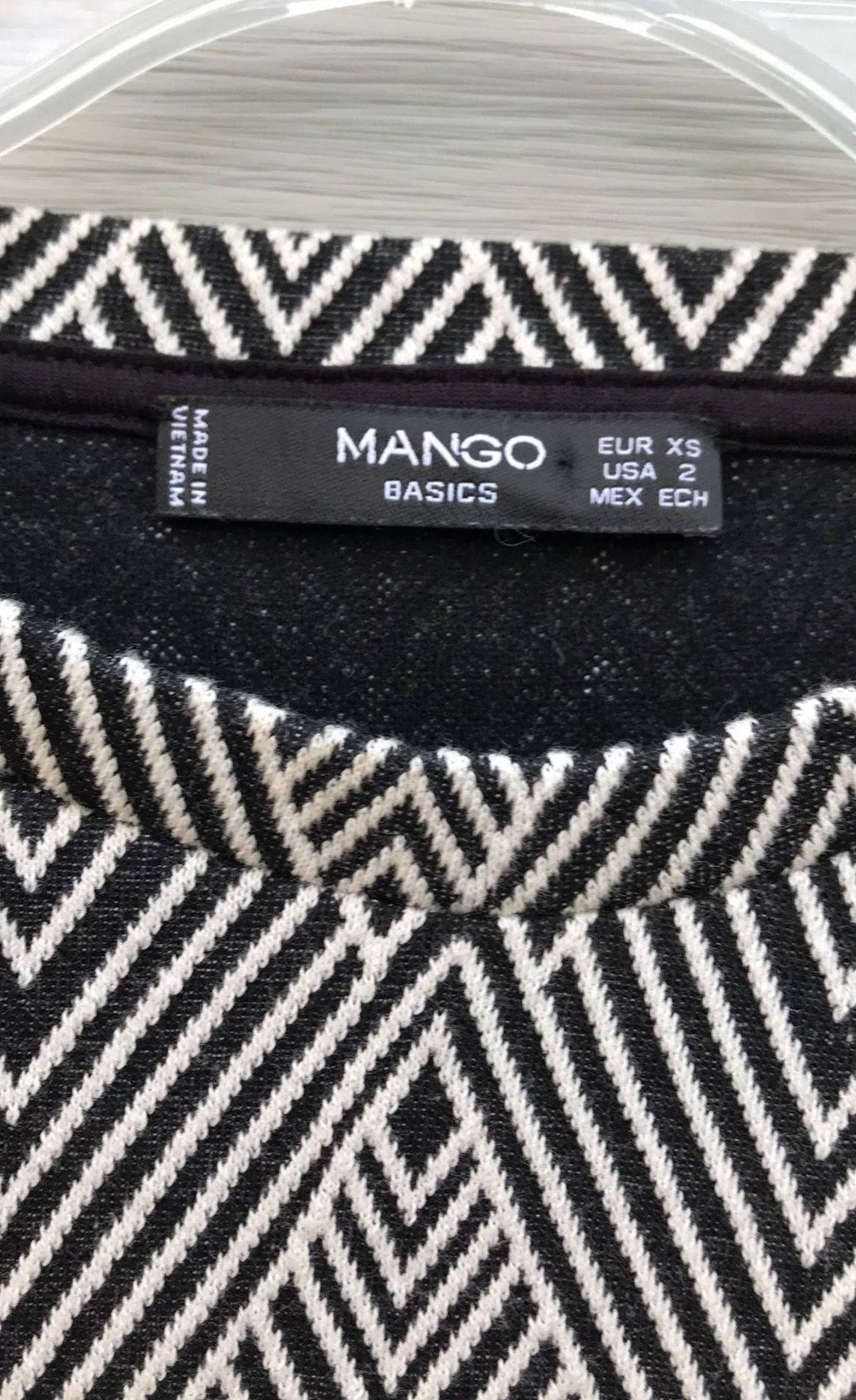 Zigzag Asymmetrical Hem Dress - Image 6