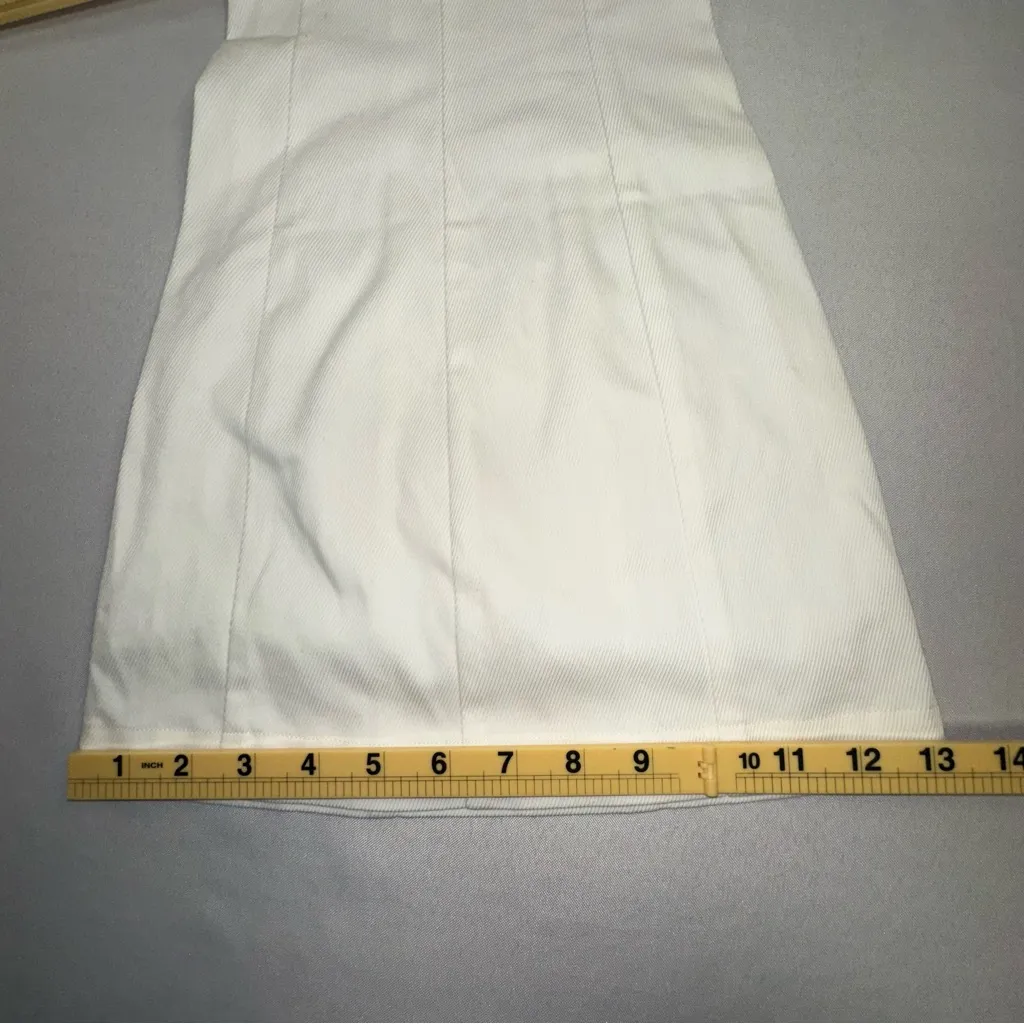 Rosie Assoulin • By Any Other Name New York Flares Bell Bottoms Size 10 Luxury White - Image 12