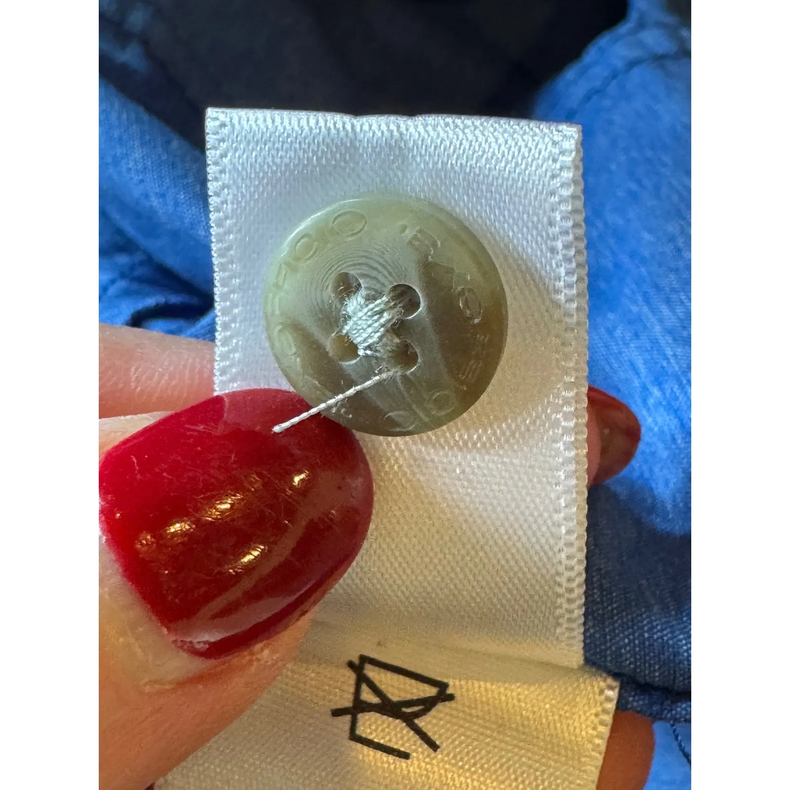 ExOfficio Shirt Women Small Blue‎ Long Sleeve Button Down Performance Gorpcore Blue - Image 11