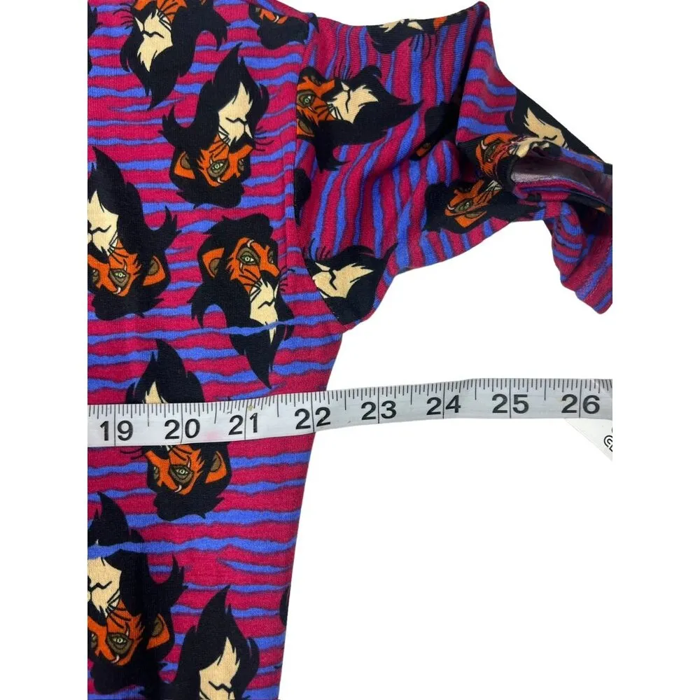 LulaRoe Disney Scar Women's Lightweight Top - Image 5