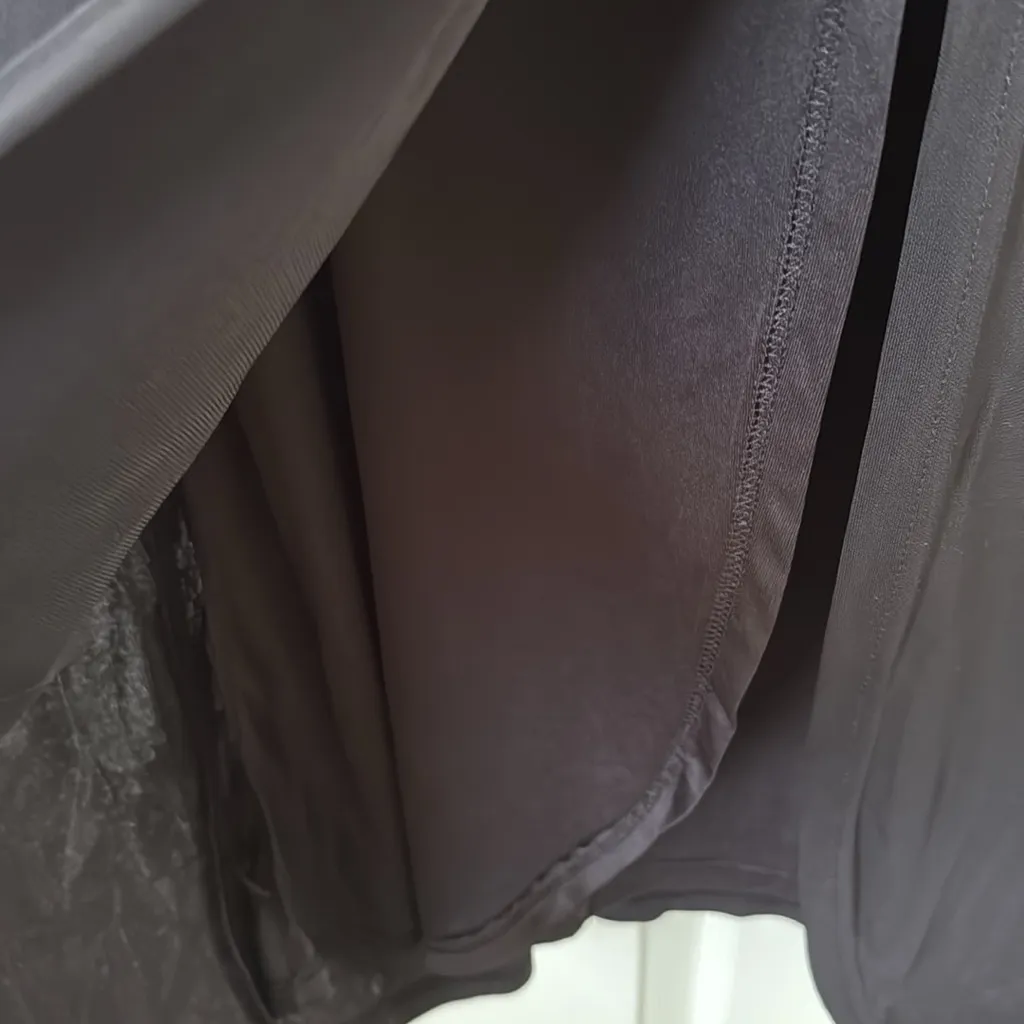 Aqua Black Halter Sheath Dress. - Image 8