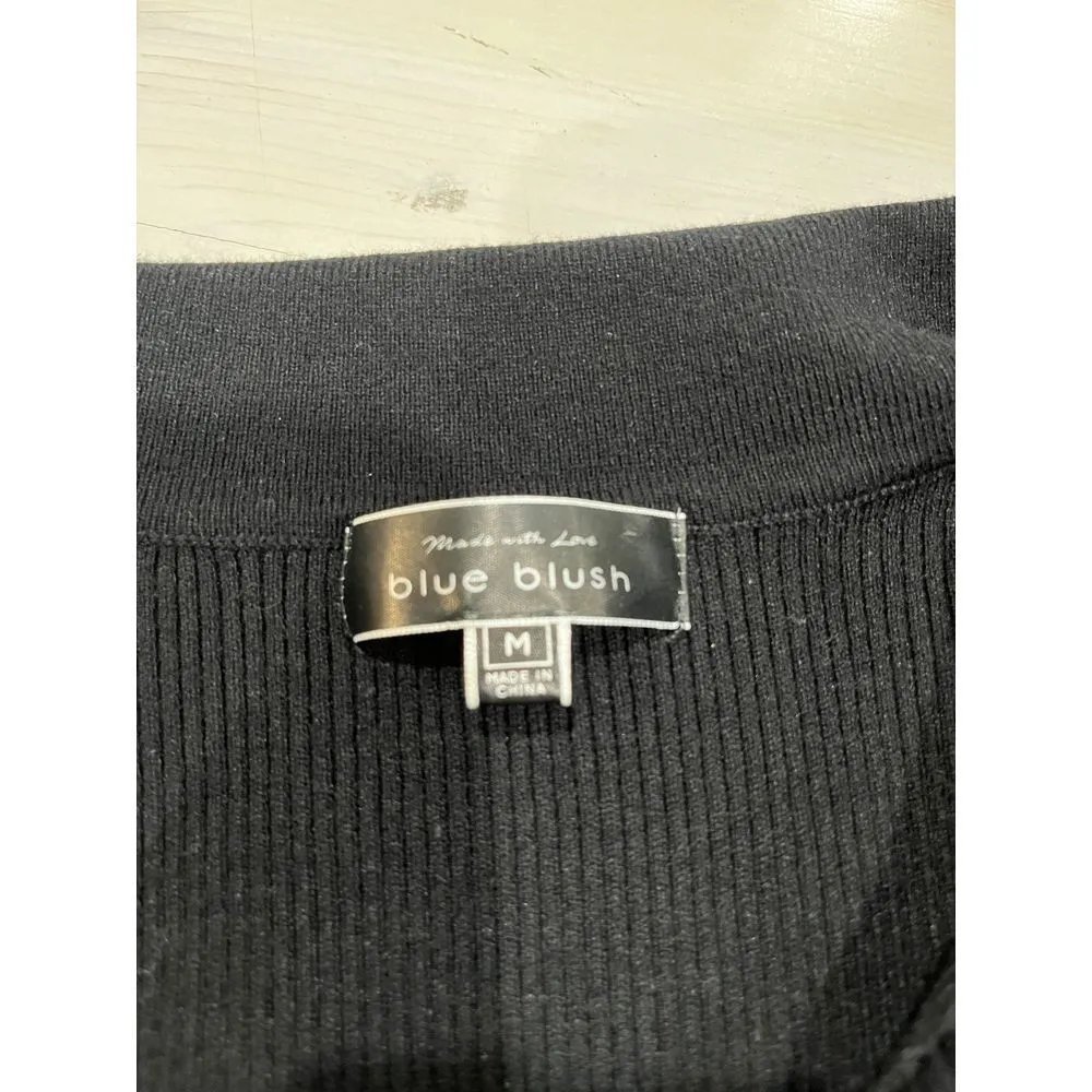 Urban Outfitters Tee, Forever 21 Cardigan, Blue Blush Top size Medium - Image 4