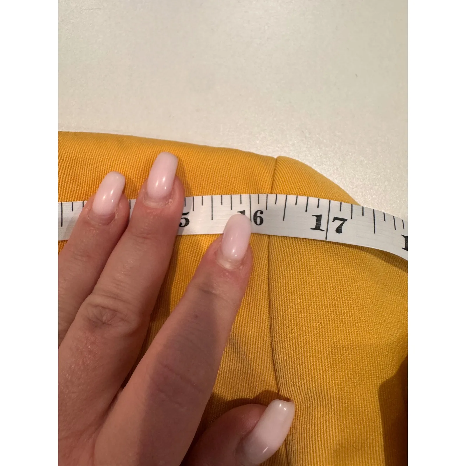 Vintage Christian Dior Blazer Mustard Yellow Pleated Waist Pure Wool Size 4 - Image 6