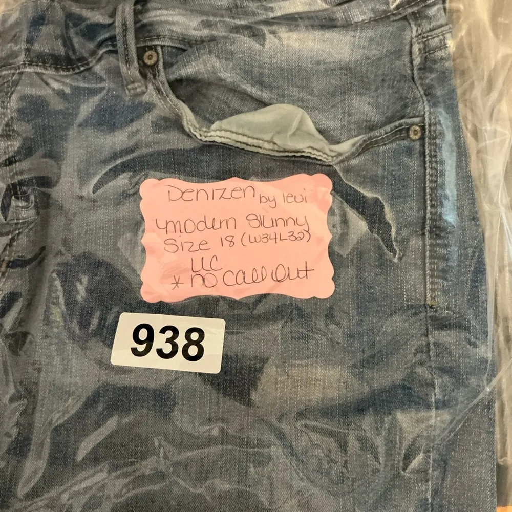 Denizen from Levi's Blue Skinny Jeans - Image 7