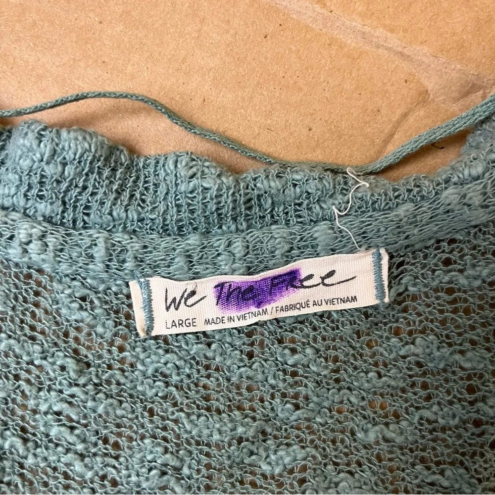 Free People  Ocean Air Hacci Pullover - Image 8