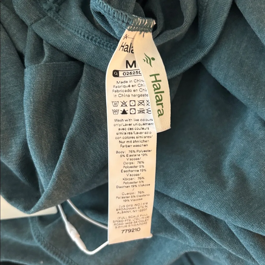 Halara U Neck Backless Split Flowy Maxi Casual Tank Dress Womens Medium - Image 7