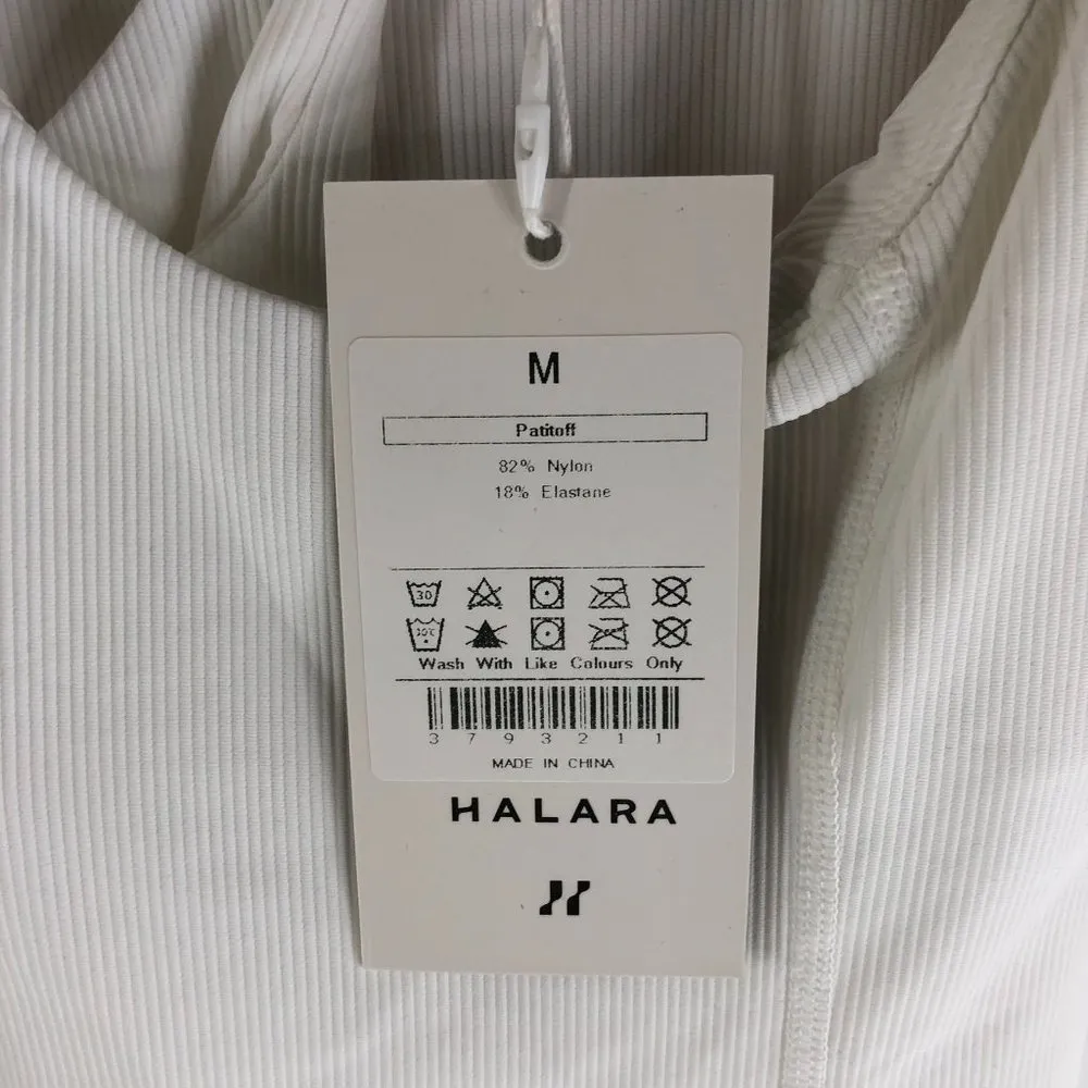 Halara Patitoff Flow Pet Hair Resistant 2-in-1 Flare Dress-Wannabe White M - Image 8