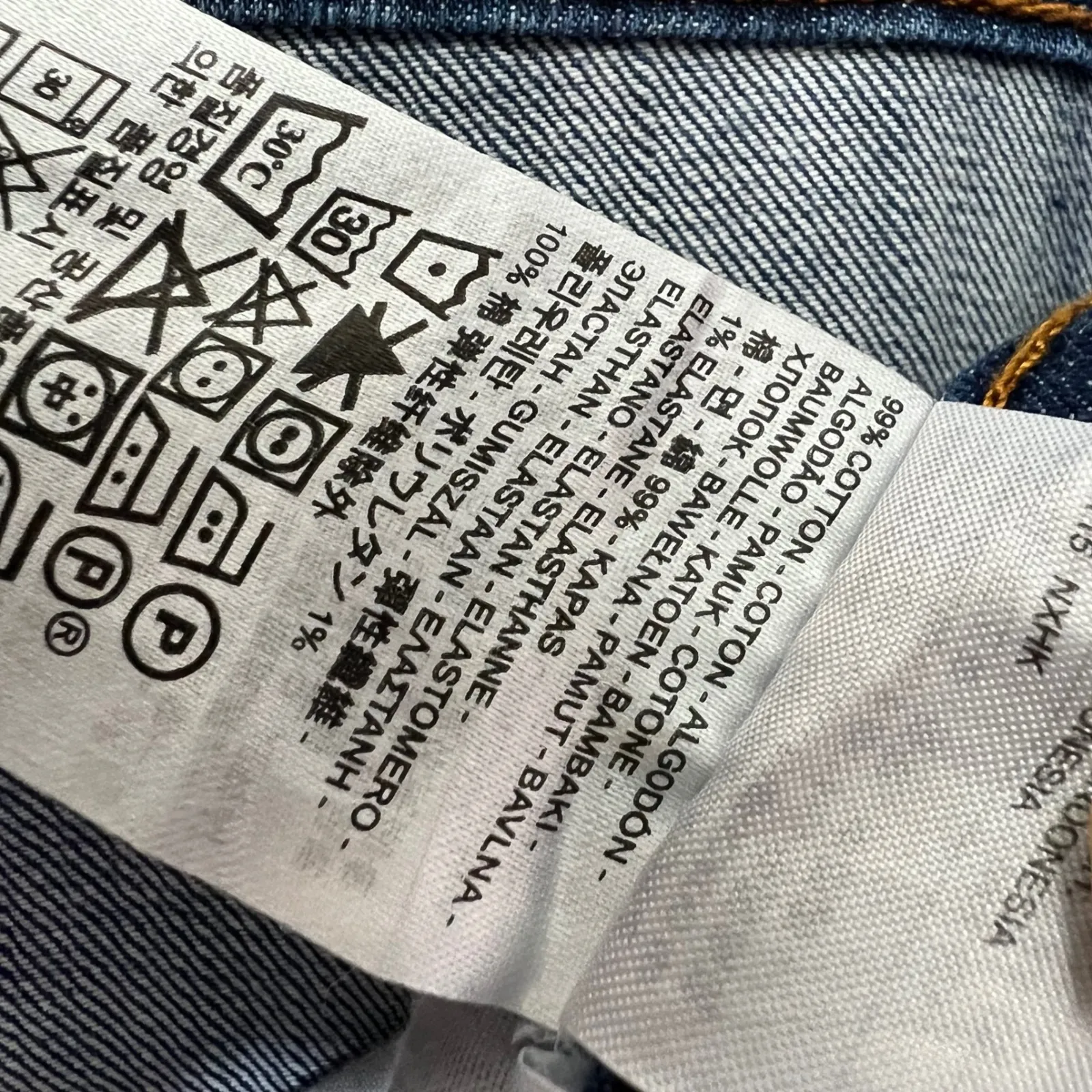 Levi's Demi Curve Bootcut Jeans Classic Rise Dark Wash Denim Size 10/30‎ - Image 9