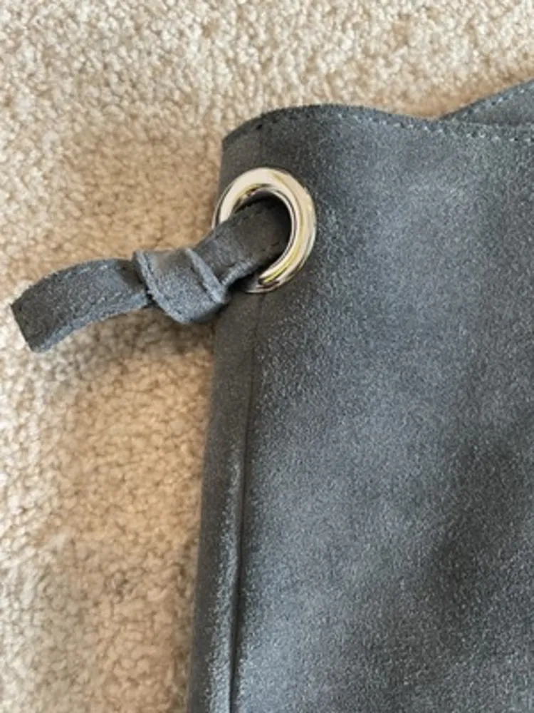 M.I.L.A.‎ Jackie Blue Suede Crossbody Bag - Image 12