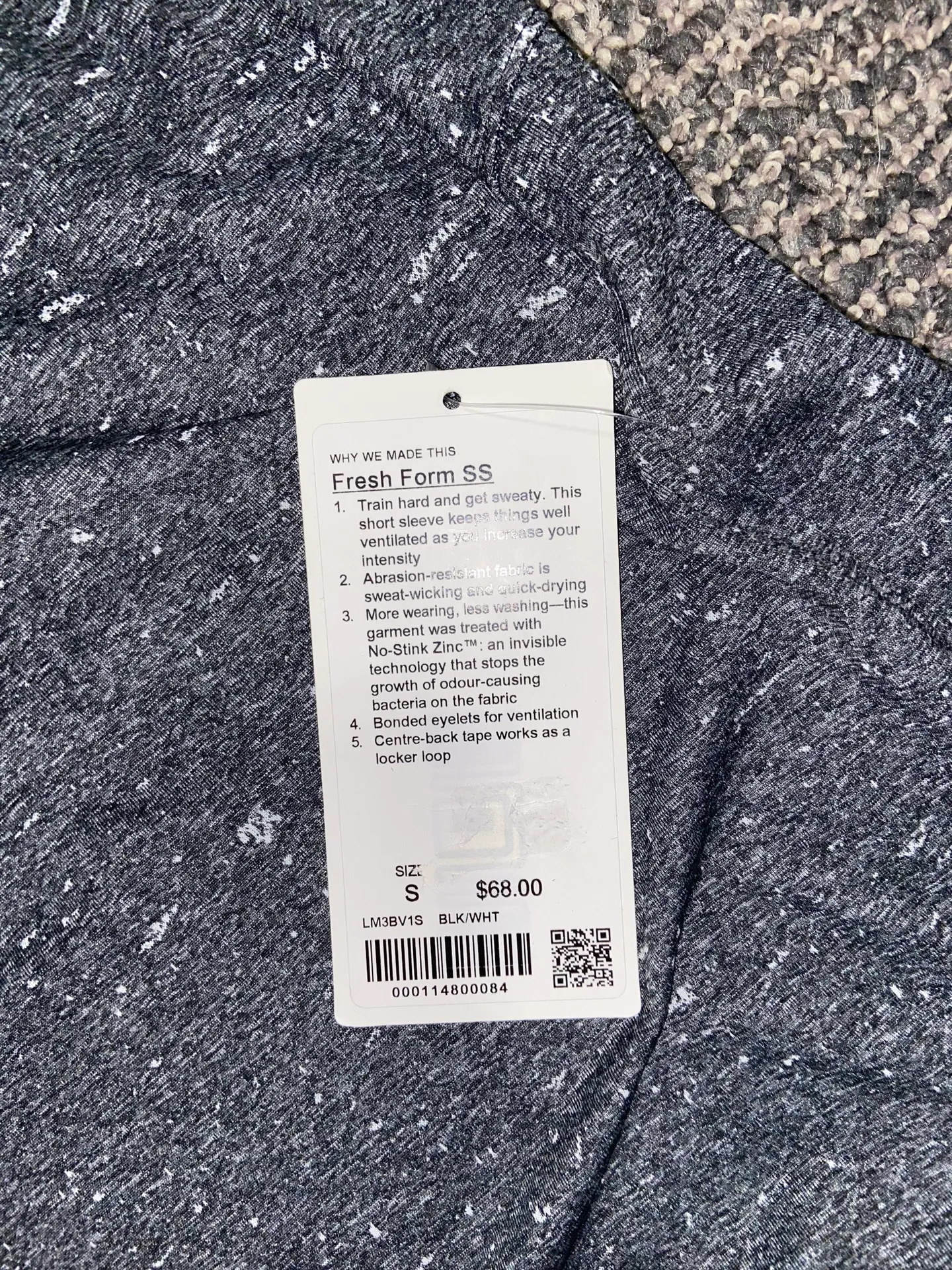 Lululemon Men’s  Black/White Shirt - Image 3