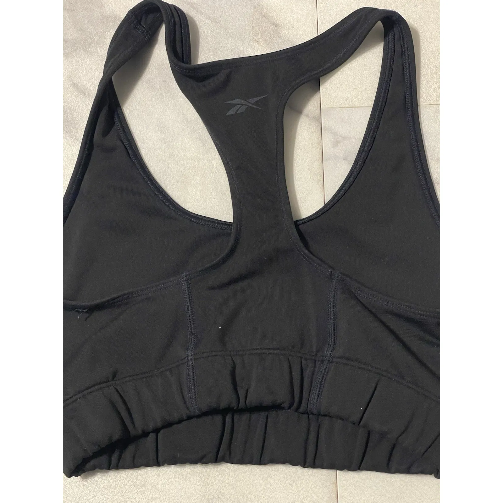 Reebok Nylon Women's Racerback Sports Bra Size M G0163 - Image 2