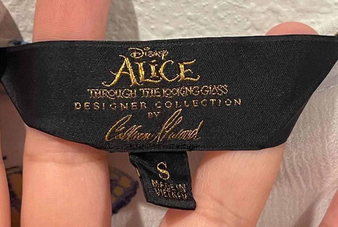 ALICE IN WONDERLAND Butterfly Ruffle Colleen Mini Dress - Image 5