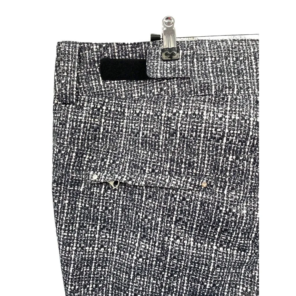 Obermeyer Printed Malta Ski Pant - Women's - 18 / Black White Print New NWT - Image 8