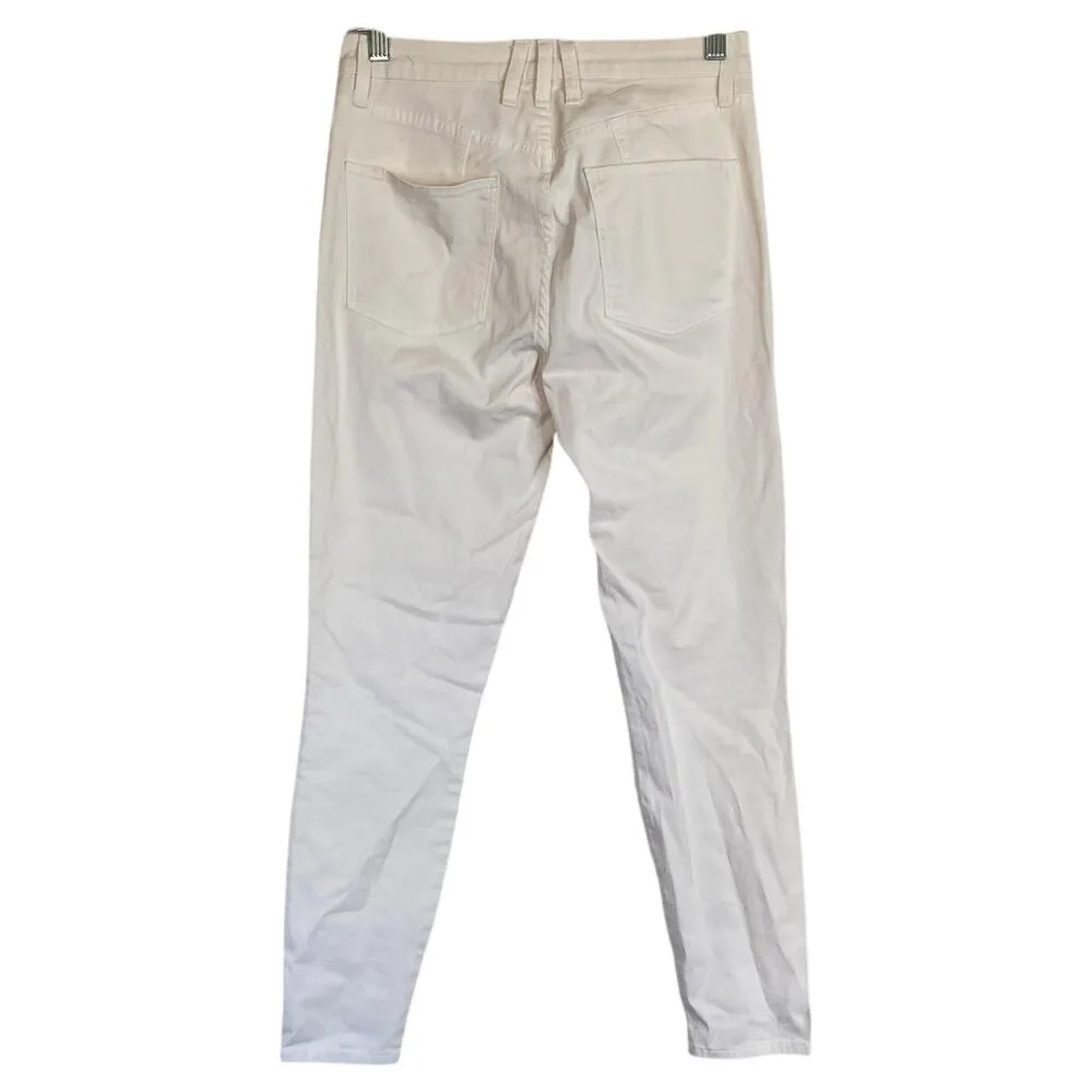 MCGUIRE San Pietro Skinny Jeans Dame Off White Denim Size 28 93A - Image 2