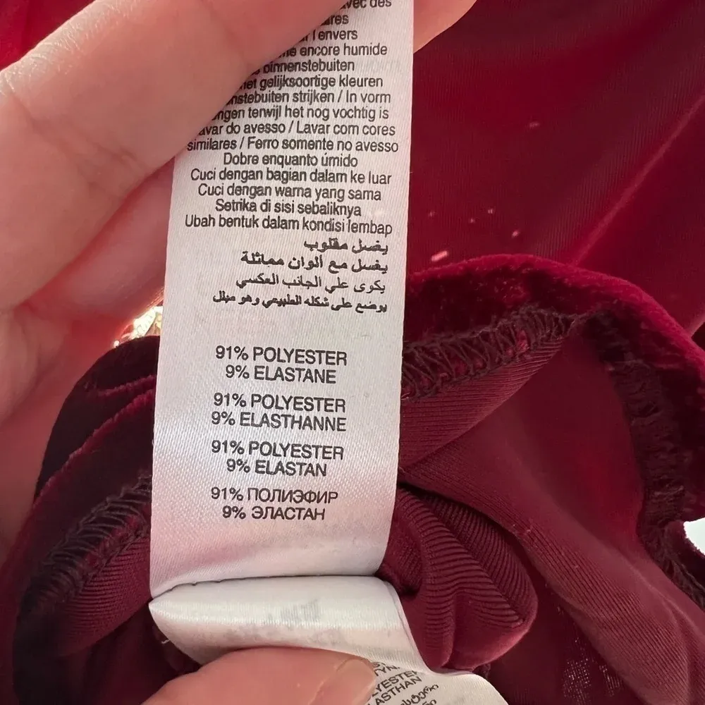 NEW look wrap‎ velvet dress - Image 6